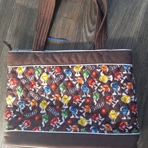 🍫 Vintage M&M's Quilted Carryall